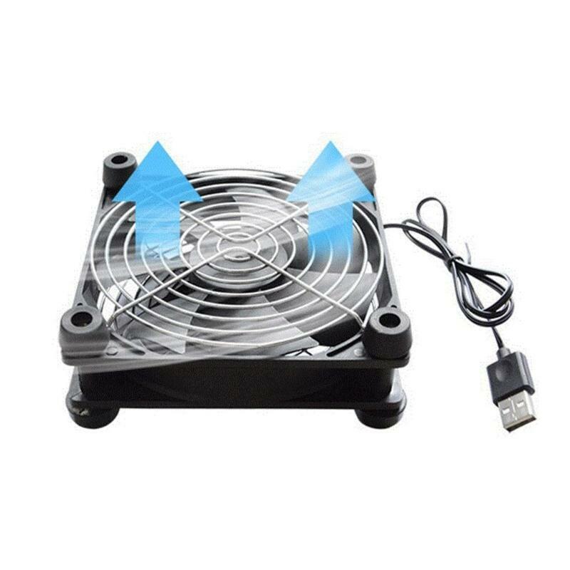 Router Radiator Cooler Portable USB Power Supply for TV Set-Top Box Easy Install