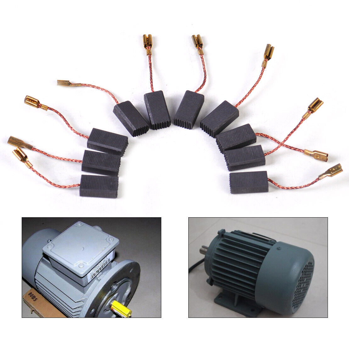 20pcs Carbon Brushes for BOSCH GWS 850 C GWS 7-115 8-125 9-125C GWS6-100 Li