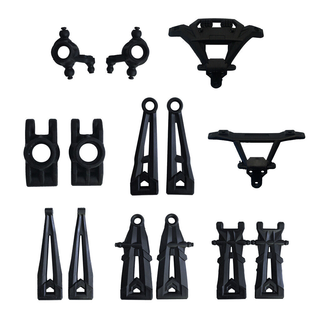 Bumper Upper Arm Steering cup kit DIY Upgrade  for Xinlehong 9125