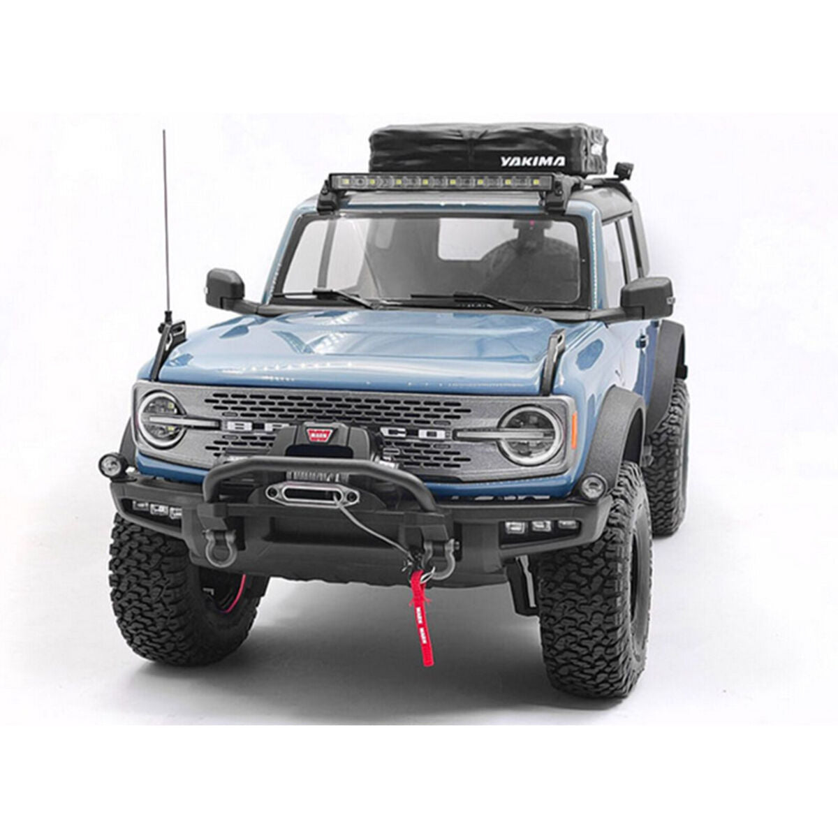 Front Bumper Side Lamp with LED Light for Ford Lima BRONCO Trx-4 RC Car Upgrade