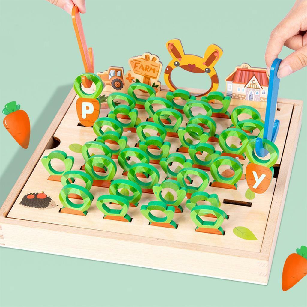 Wooden Montessori  Matching Puzzle Jigsaws for Developmental Gifts