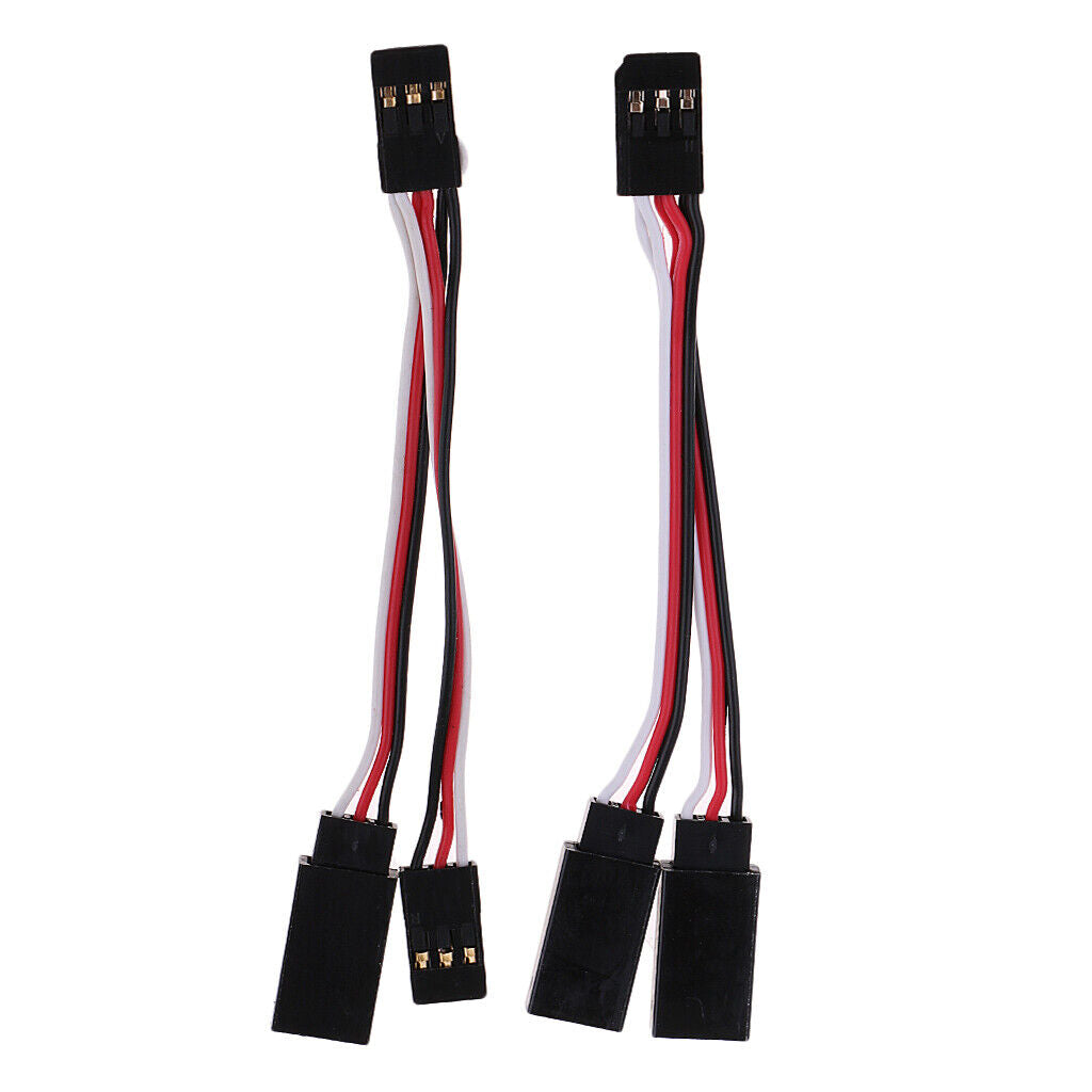 8x 4in  Y Shape Wire Harness  JR Plug for  JR Servo