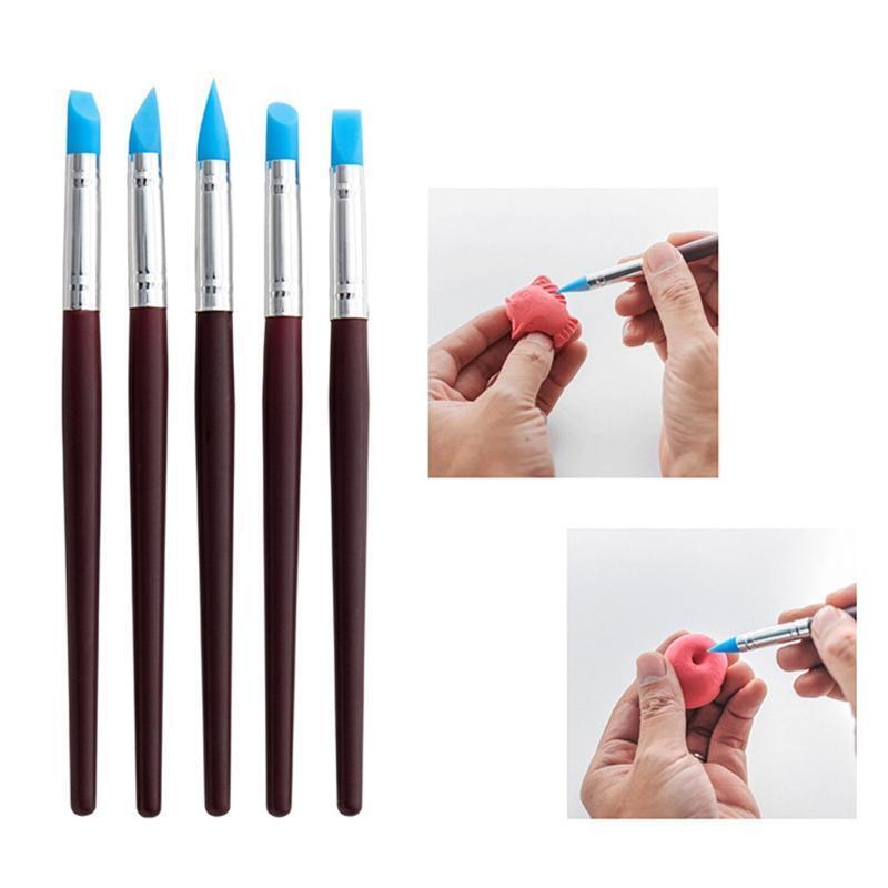 45 PCS Dual-ended Fettling Clay Tools Clay Pottery Tool Set Great for Sculptors