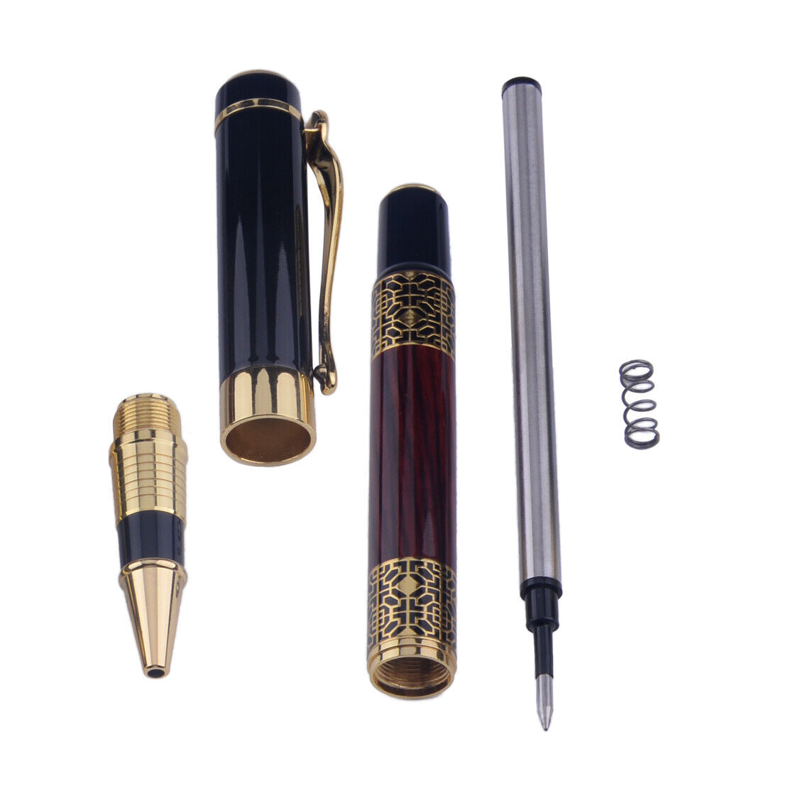 Mahogany Paint Medium Nib Roller Ball Pen Collection ld