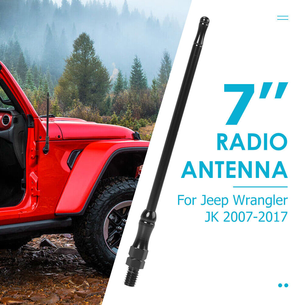 7 inch Car Parts Radio Signal Aerial Antenna for Jeep Wrangler JK 2007-2017