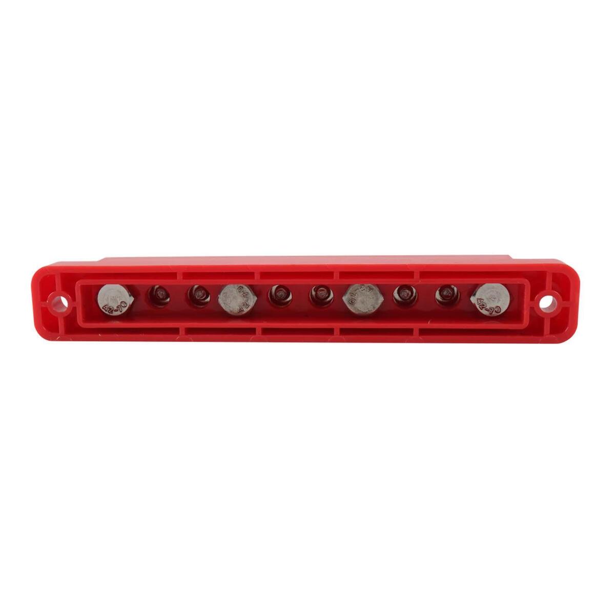 Bus Bars 4x M6 Terminal Studs 30V AC 48V DC Premium Fits for Boat Car Yacht