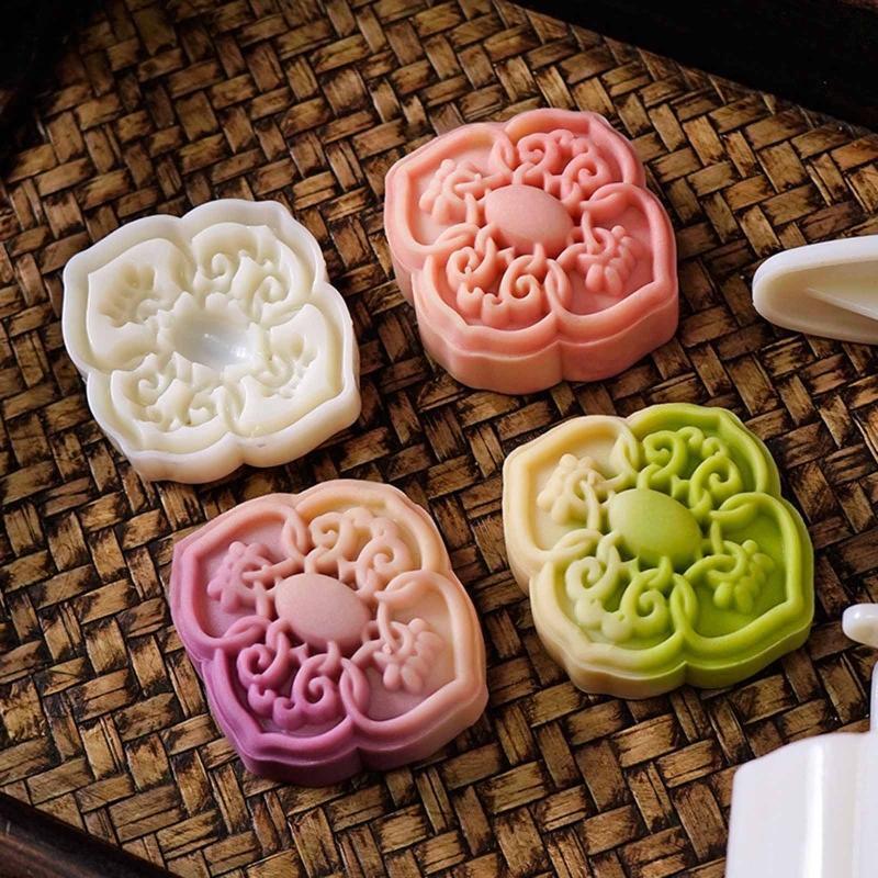 50g Plastic Pastry Stamp Mooncake Stamp Mooncake Tools Creative Chinese Style