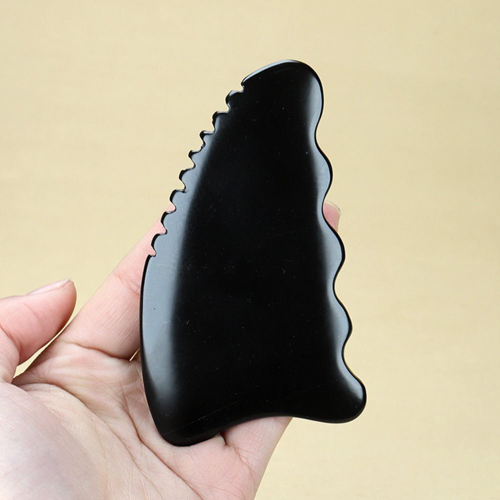 Body Aura Stone Natural Face Lift BianStone Gua Sha Tool Scraping Massager