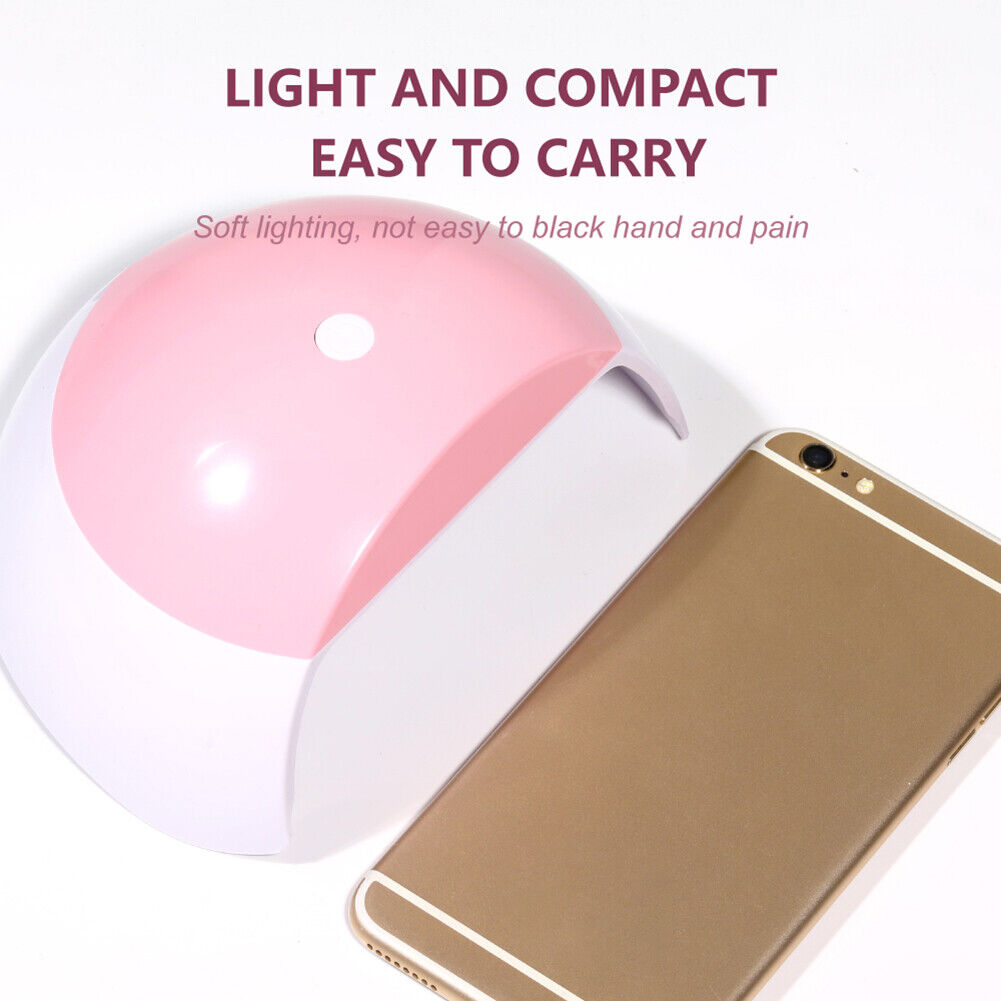 Max 48W LED Lamp Nail Dryer 15 LEDs UV Gel Polish Timer Manicure Art Tools