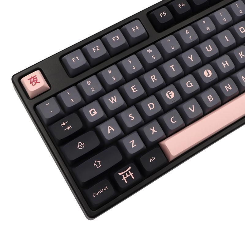 Custom Night Cherry Keycaps Suitable for Cherry MX Switch XDA Profile Key Set