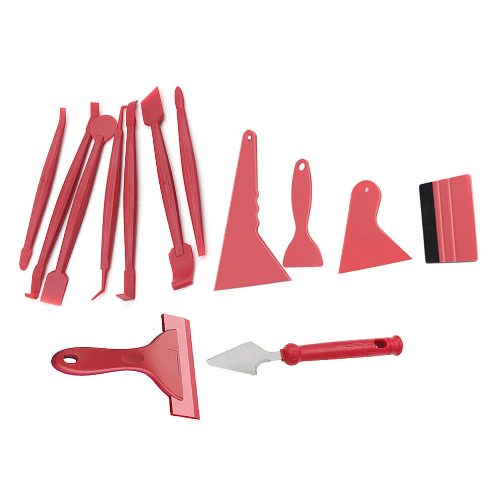 13pcs/set Car Vinyl Wrap Tool Kit Film Wrapping Window Tinting Squeegee
