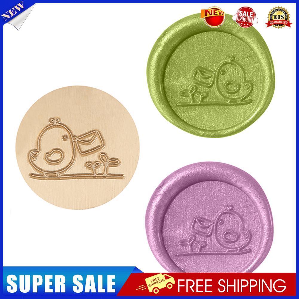 25mm Wax Seal Can Replace Round Copper Head for Stamp Decor (DW14 Chick)