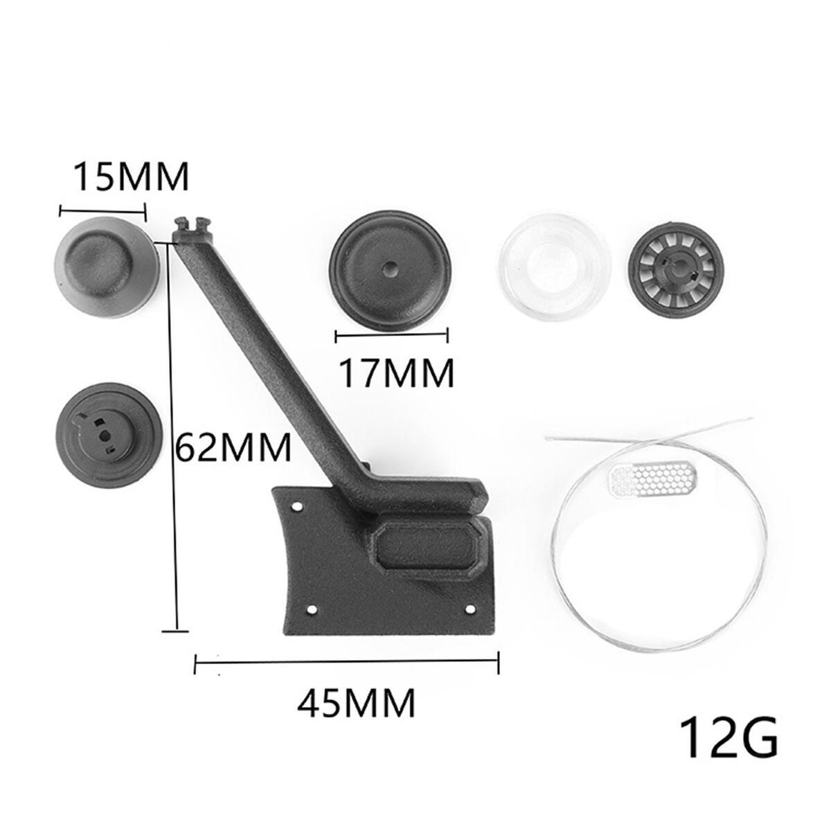 Durable Snorkel Wading Throat for Axial SCX10 1:10 RC Crawler Truck DIY