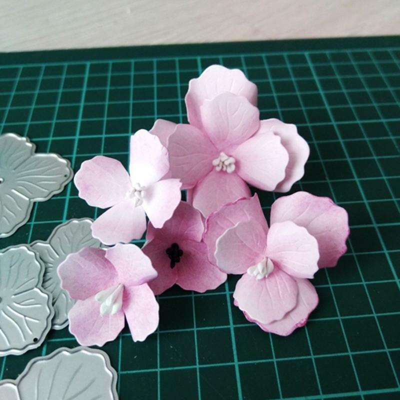 Flower Metal Cutting Dies DIY Stamps Crafts Template Mold Stencils
