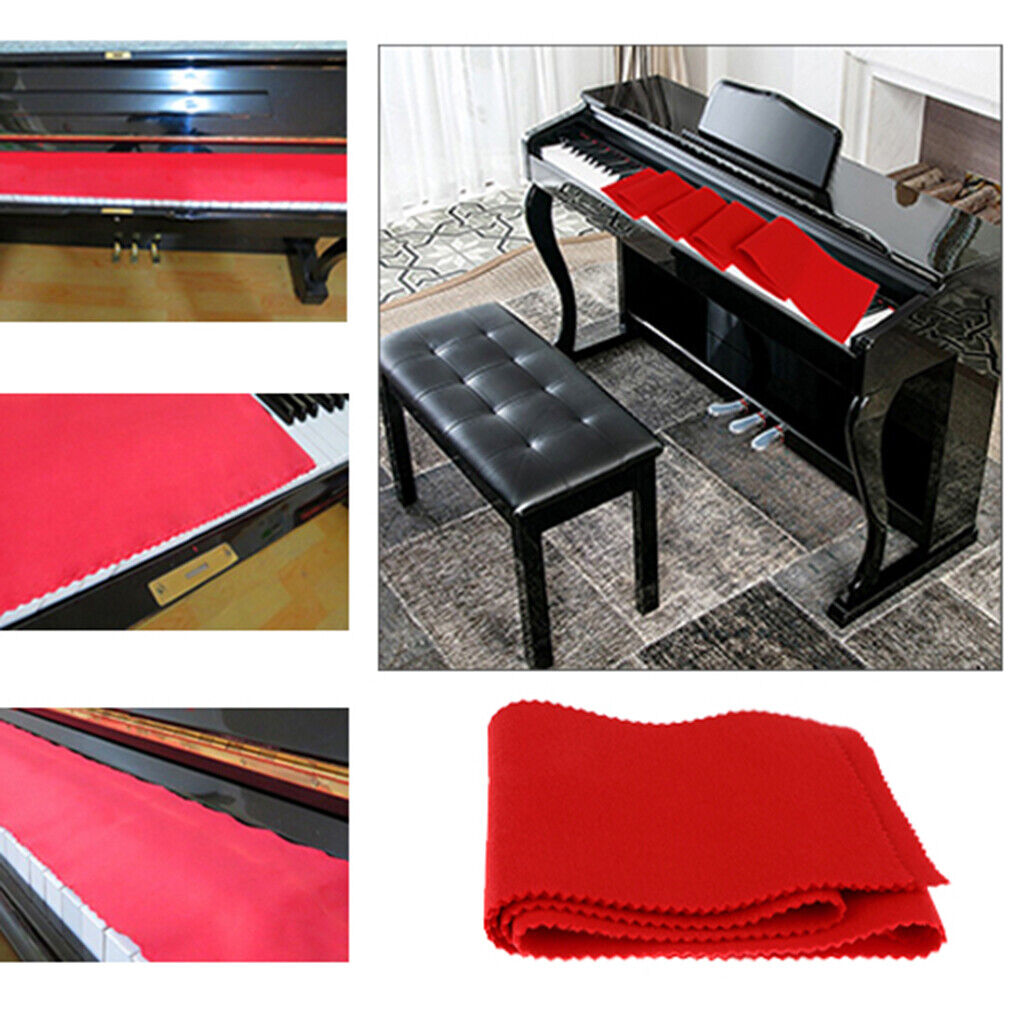 soft and wool   Keyboard Case Clothes  Red Instrument