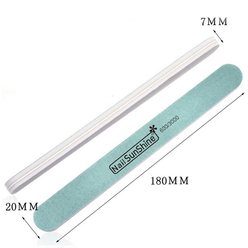 Strip Pedicure Double Sided Sanding Buffer Nail Care Nail Files 600/3000