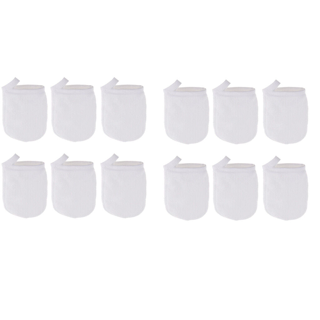 12x Soft Microfiber  Cleansing  Makeup  Cloth Pad Reusable