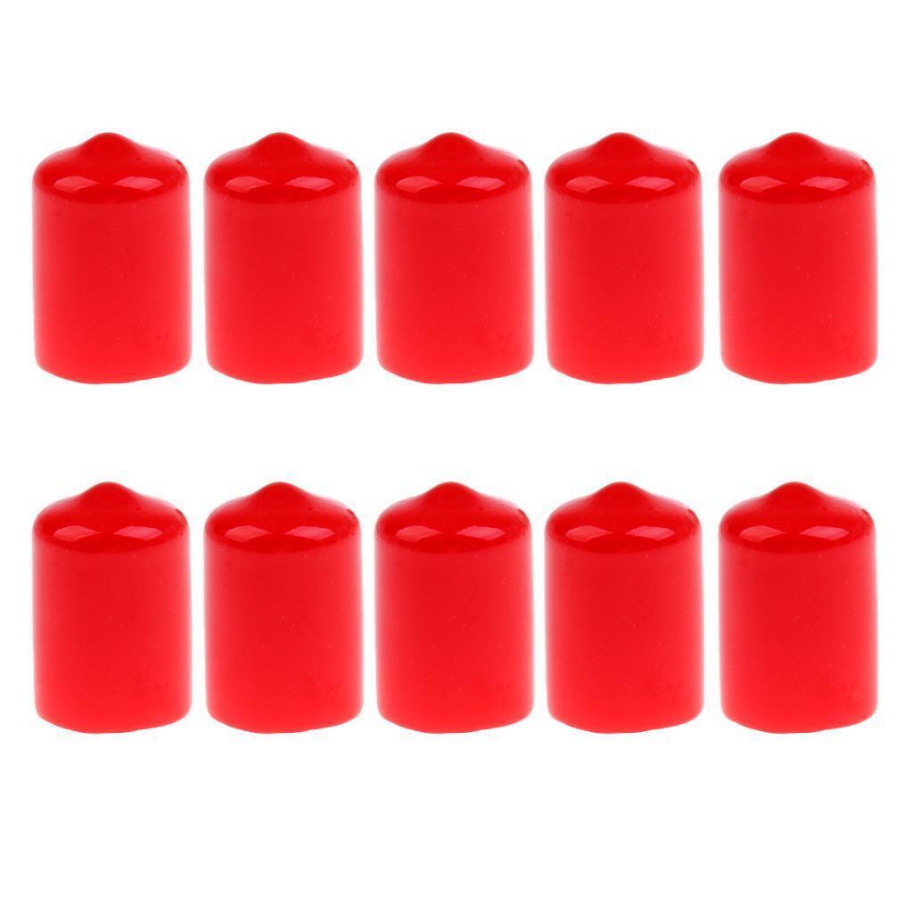 10Pcs Cubierta Protectora De Goma Para Puntas De Piscina