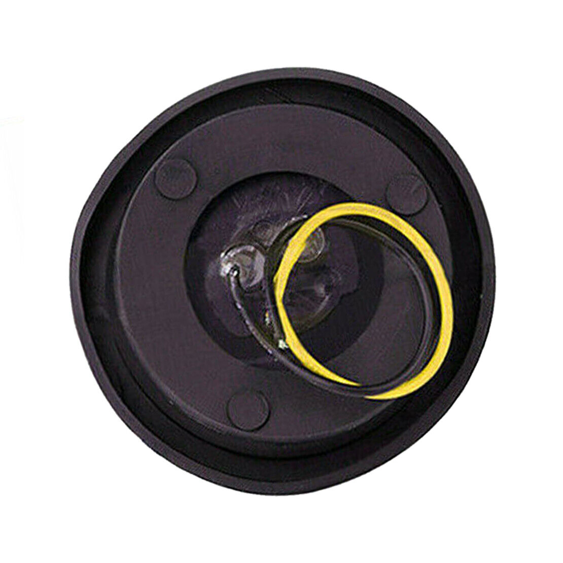 2pcs 4LED 2inch Amber Round Side Marker Clearance Tail Light For Truck Trailer