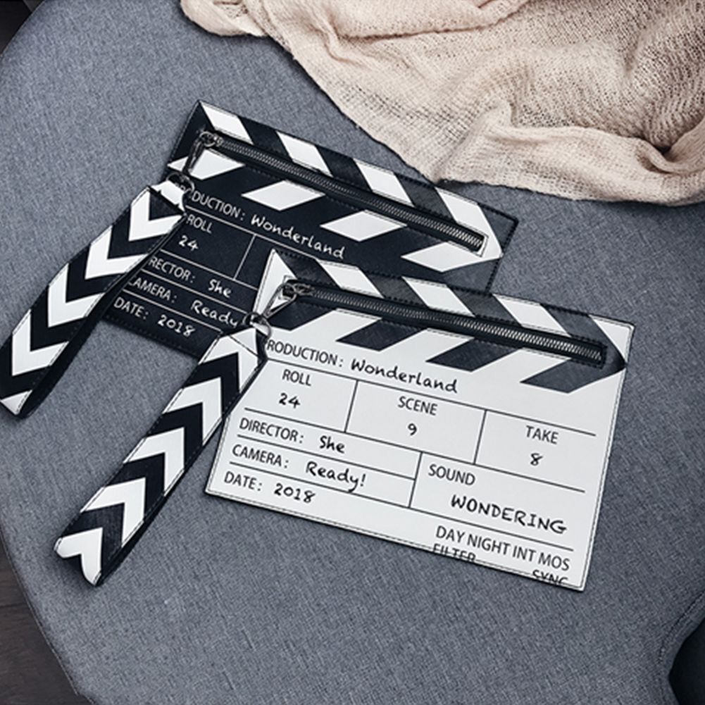 Women Girl Letters Clutch Bag Shoulder Bag Crossbody Movie Prop Design Handbag