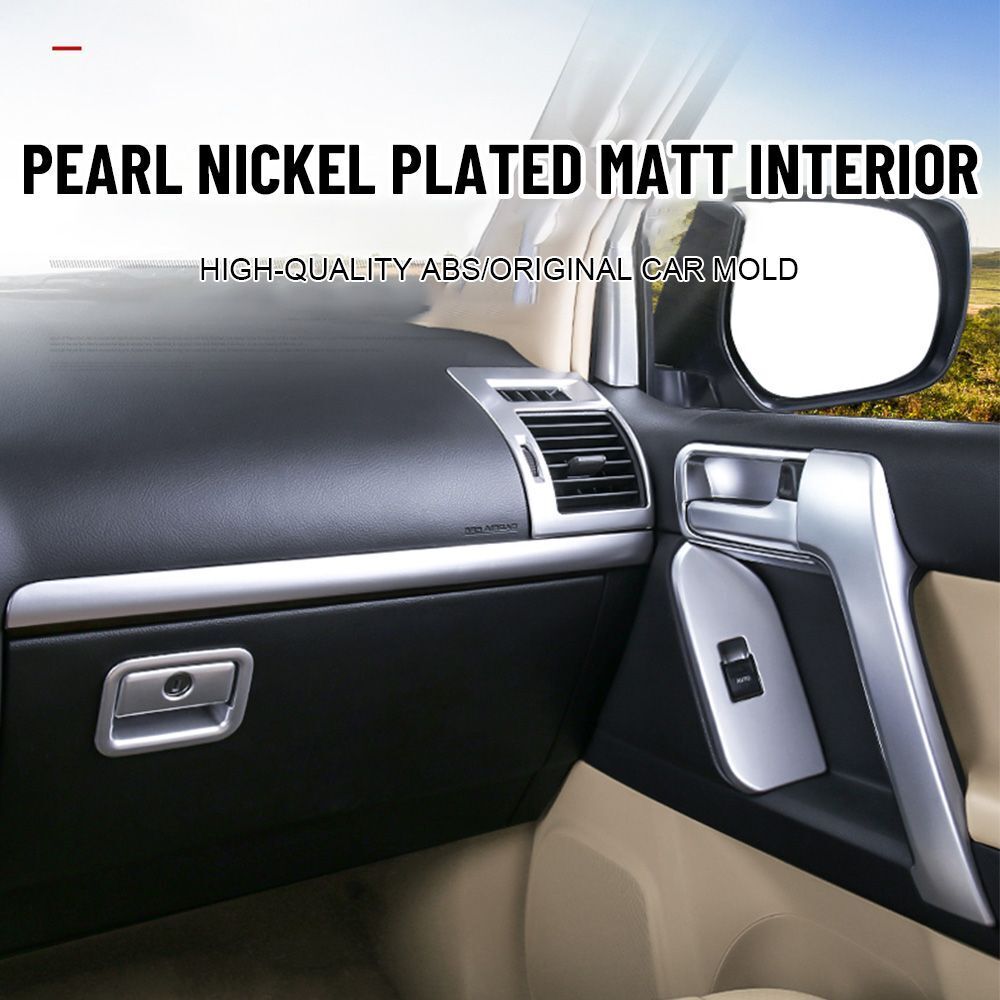 Car Interior Door Handles Door Handle DecorationFor  Prado FJ150 150 10-18