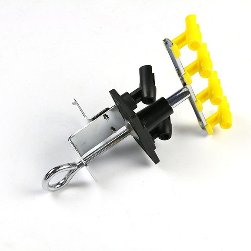360 Degree Rotate Airbrush Holder Portable 4+2 Clamp-on Style Station Stand Kit