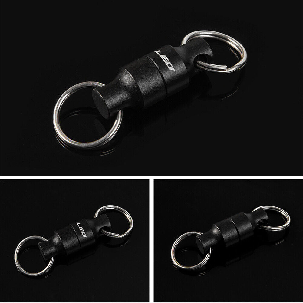 Fly Fishing Magnetic Net Release Landing Net Holder Keeper with Lanyard