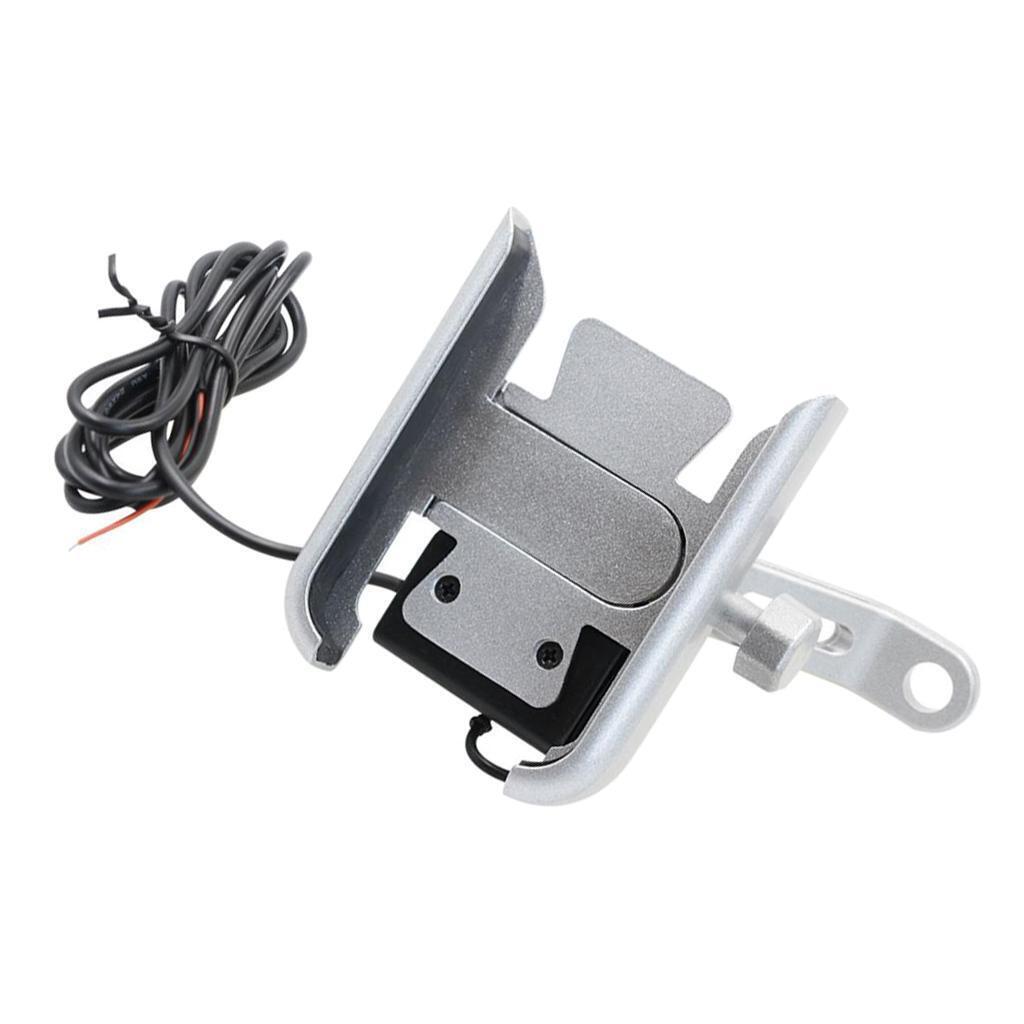 Motorcycle Holder for 4 "-6.5" Smartphones Cast Aluminum Alloy Motorcycle