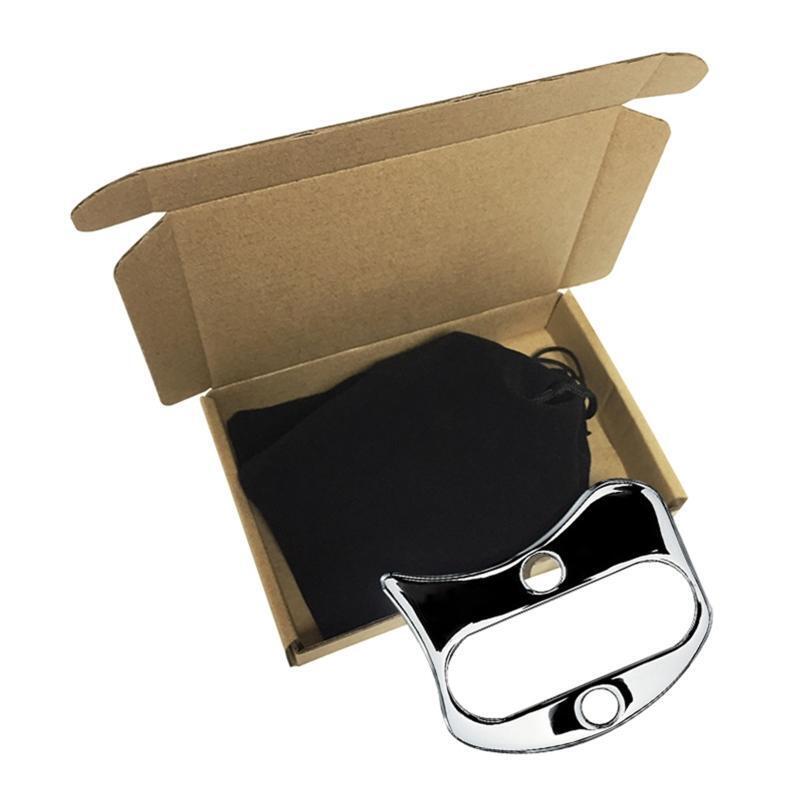 Handed Stainless Steel Scraping Board Body Scrapper Plate for Release Pain