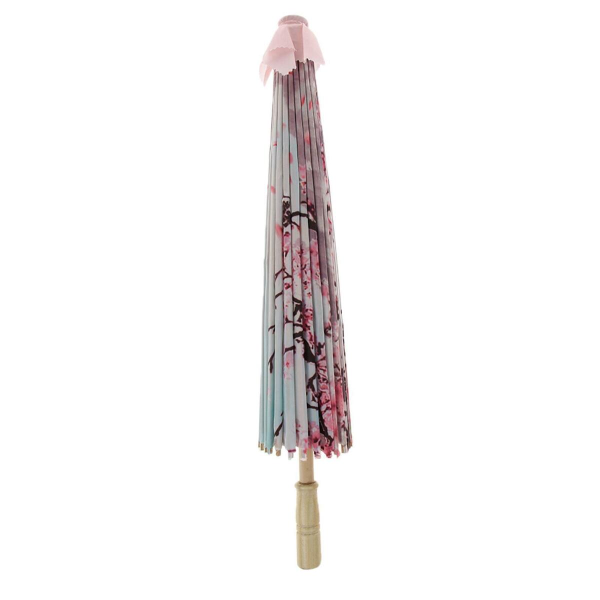 Set of 2 Oil Paper Umbrella Art Umbrella for Parties Decoration Other