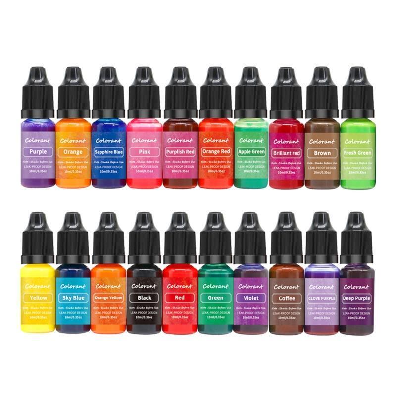 Liquid Colors for Soap Coloring Bath Bomb Soap Dye for Crafting DIY Pigment