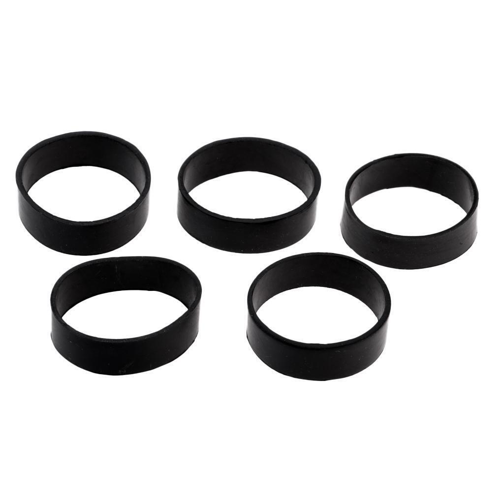 Pack of 5 Rubber Fixed Holding Rings Bundle Fixing Sleeve for 5cm/2inch Width