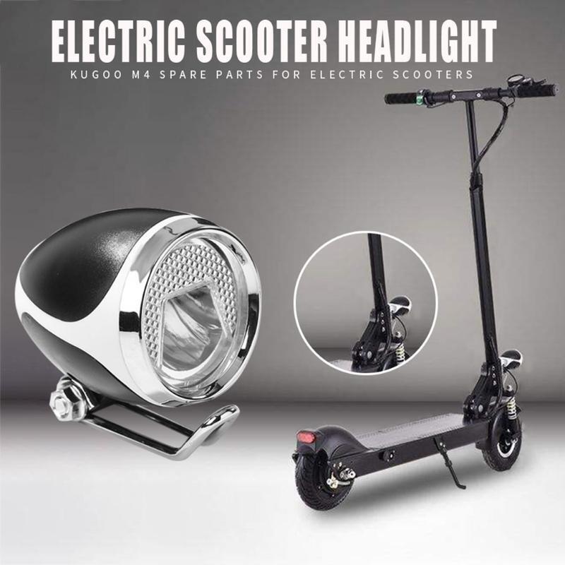Electric Headlight E-scooter Front Light for Kugoo M4 Kick Scooter Bike Lamp 10"