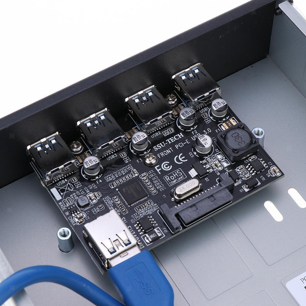 4Port PCI-e to USB 3.0 HUB   Expansion Card for Windows 7/8/8.1/10