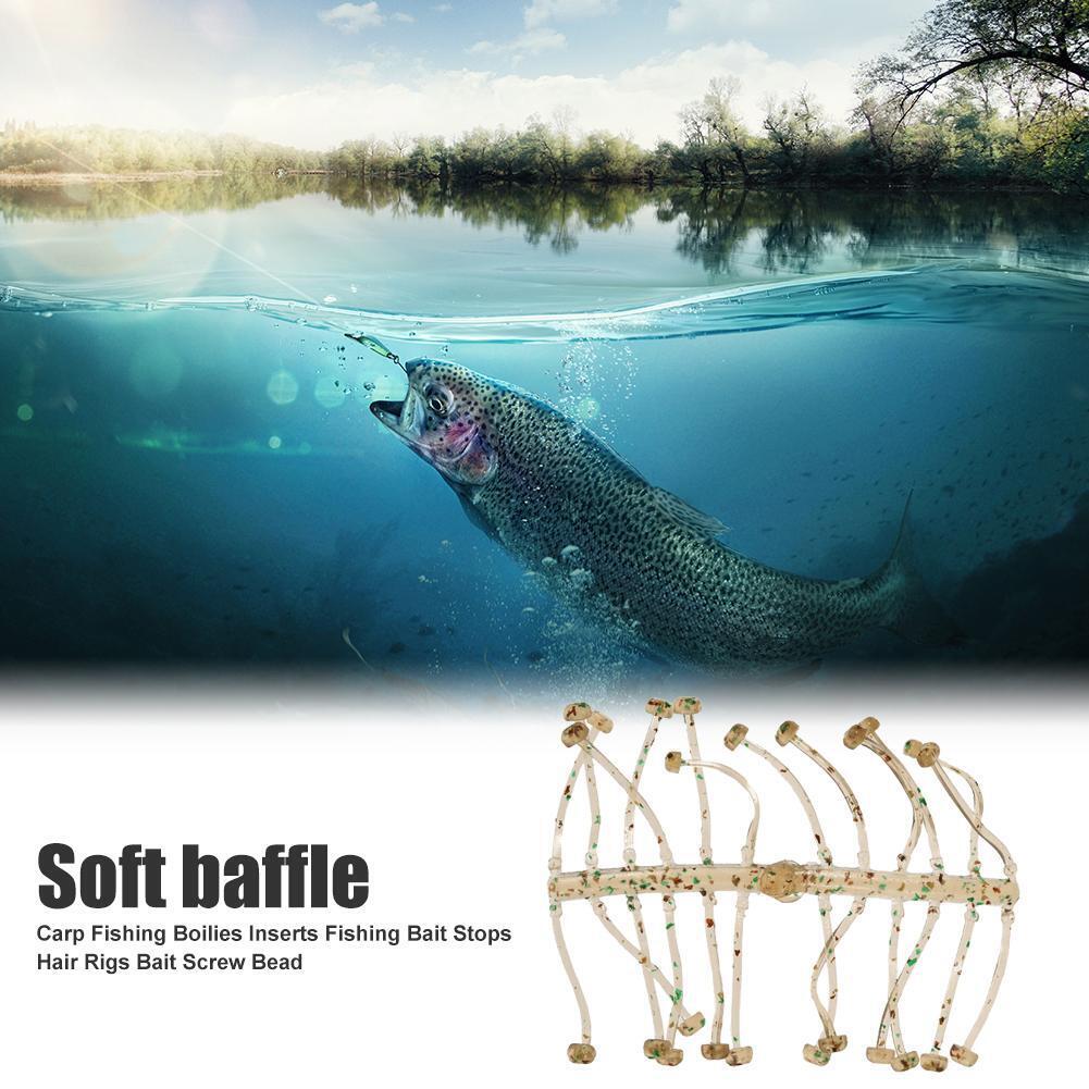 Carp Fishing Boilies Inserts Fishing Bait Stops Hair Rigs Bait Screw Bead