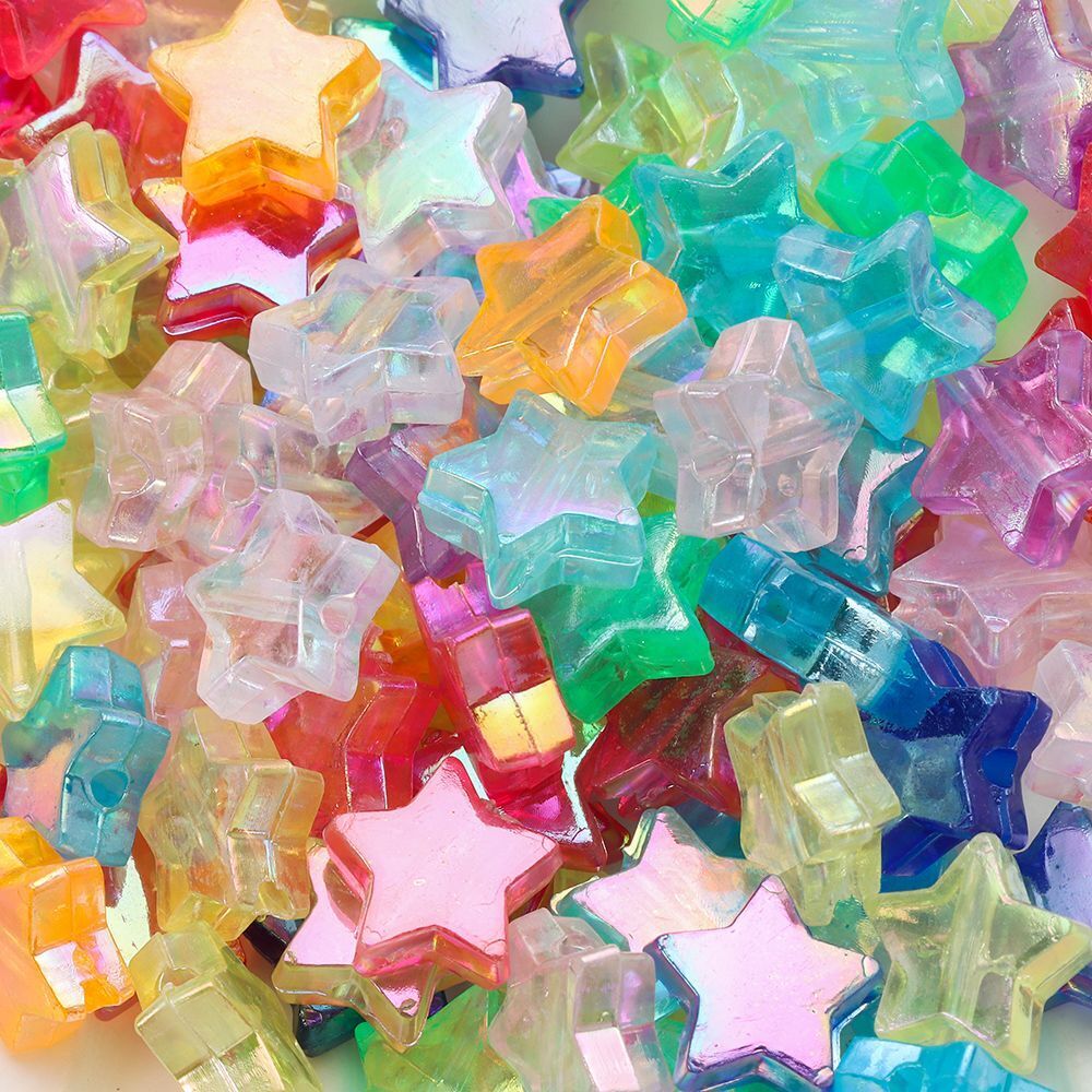 Pendant Acrylic Beads Bracelet Accessories Jewelry Making Loose Spacer Beads