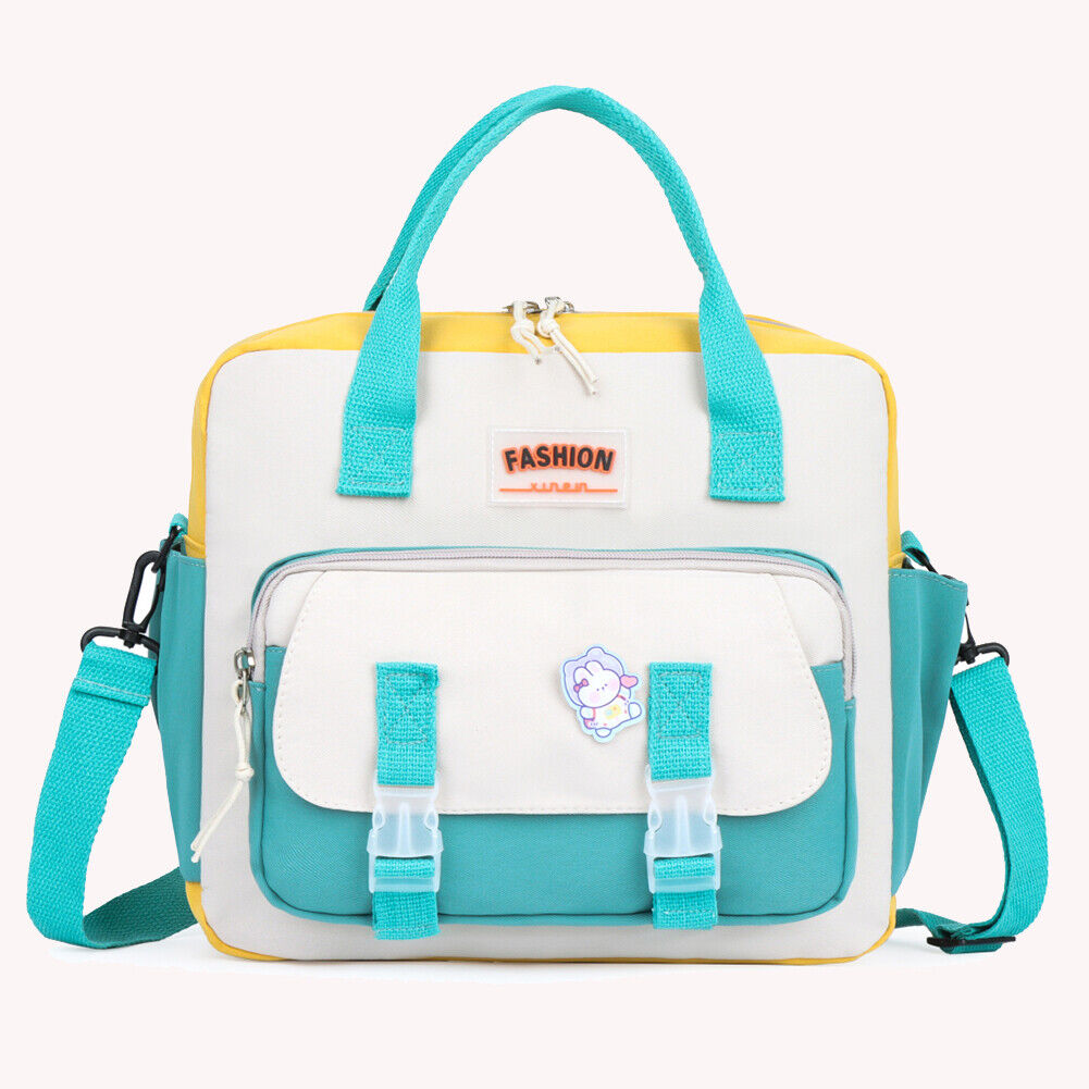 Multifunctional Backpack Schoolbag Cute Teenager Girls Shoulder Bag (Green)