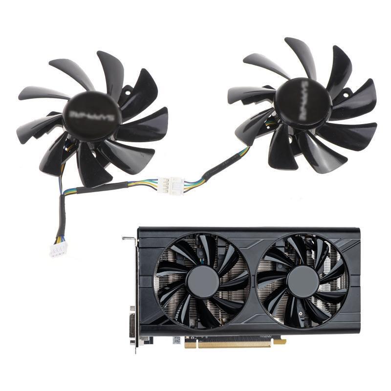 for Sapphire RX 580 2048SP 85mm T129215SU 4Pin VGA Fan Graphics Card Cooling Fan