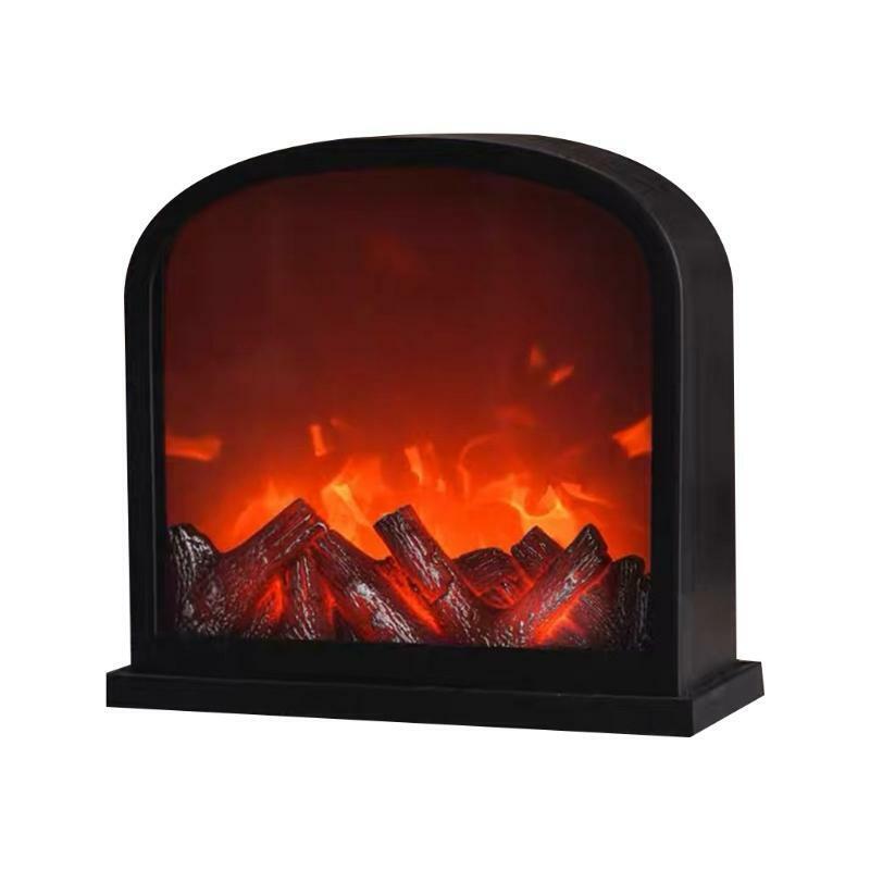 Black Flameless Portable LED Bedrooms Lanterns Battery Operated and USB Operated