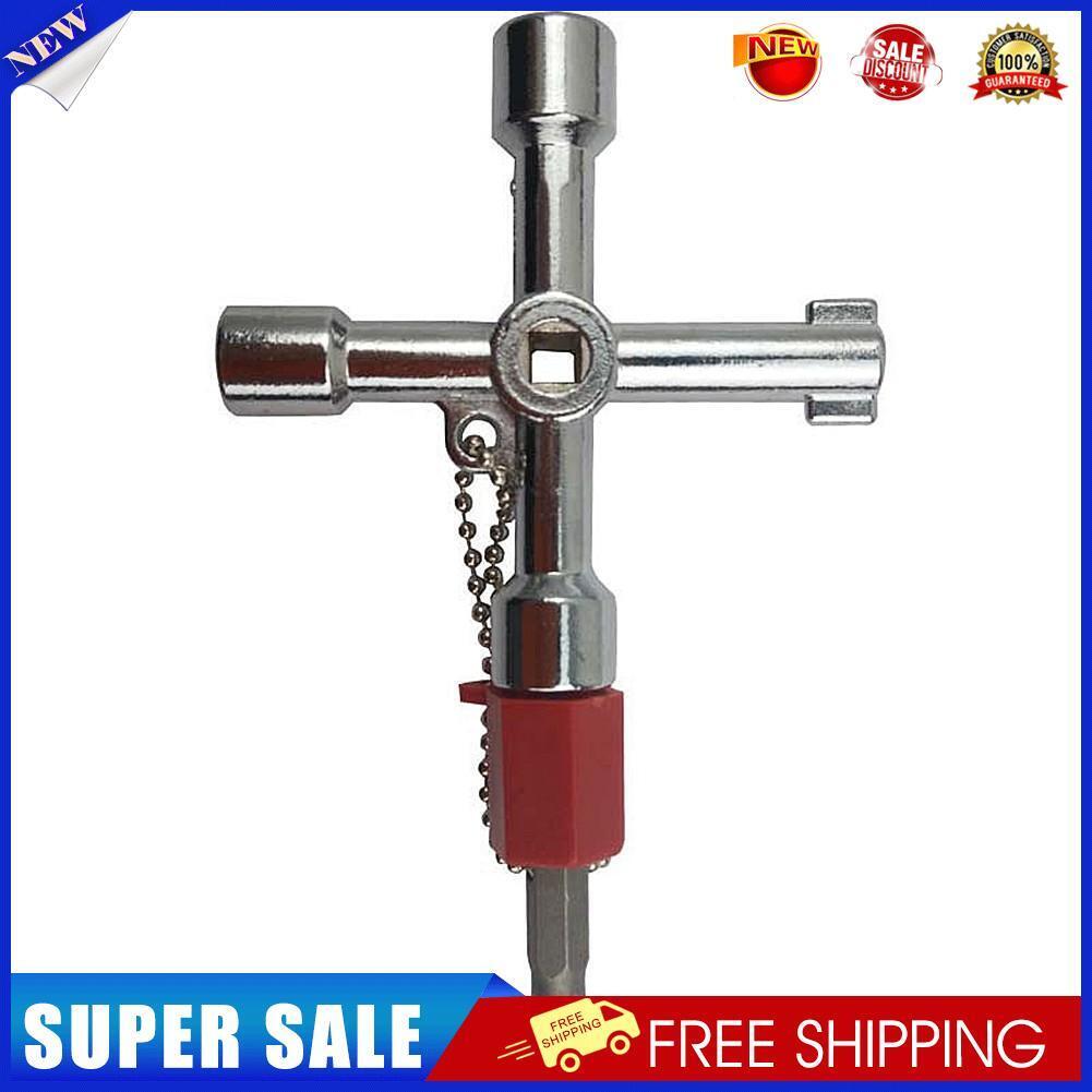 Multi-use Cross Switch Key Wrench High Speed Rail Car Subway Door Spanner