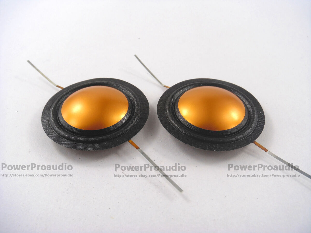 2PCS  25.4mm 25.5mm (1") silk+Titanium diaphragm dome Tweeters voice coil