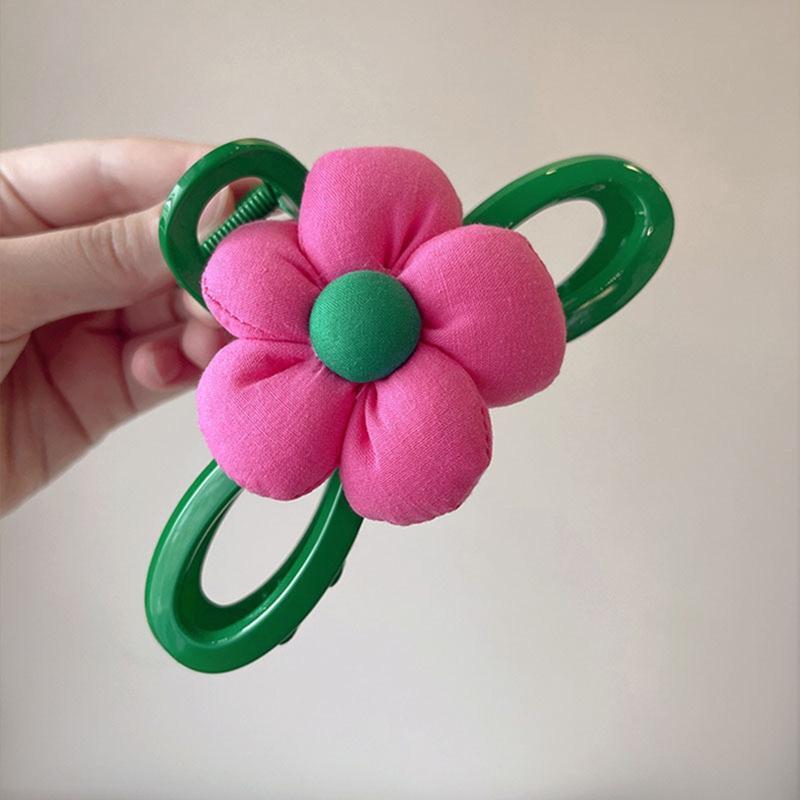Stylish Flower Hair Clip Shark Clip Hair Clips Hairpin Clip for Valentine's Day