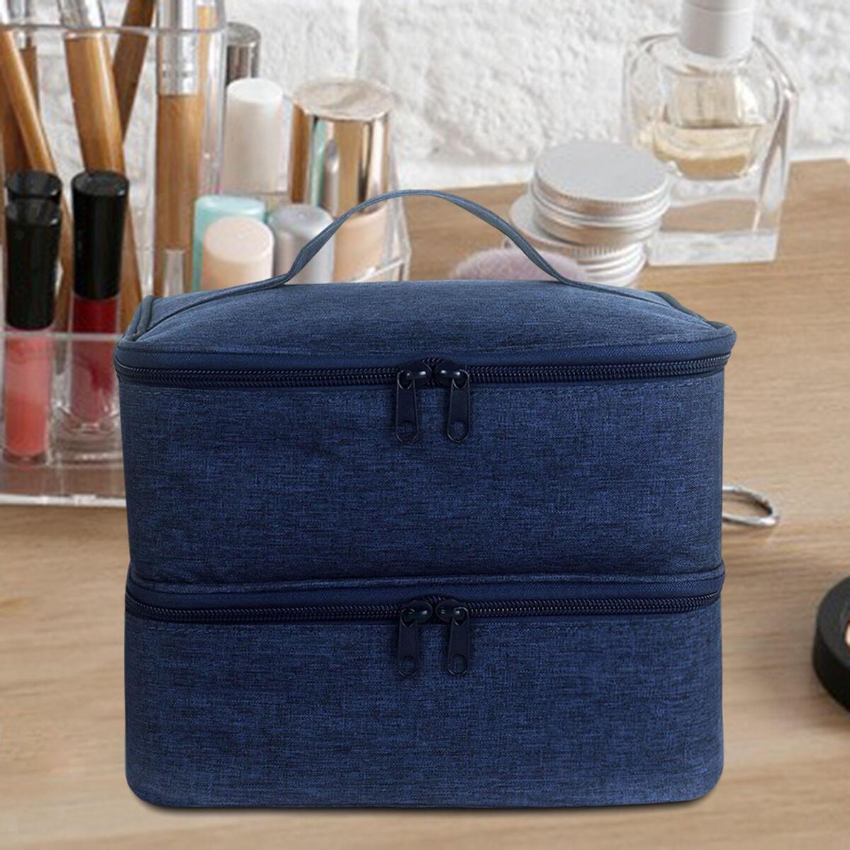 Nail Polish Organizer Bag Large Carrying Case Box for Perfume Nail Varnish