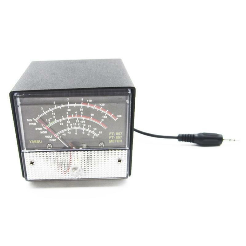 External SWR Power Meter Receive Emission Display Metal Case for FT-857 FT-897