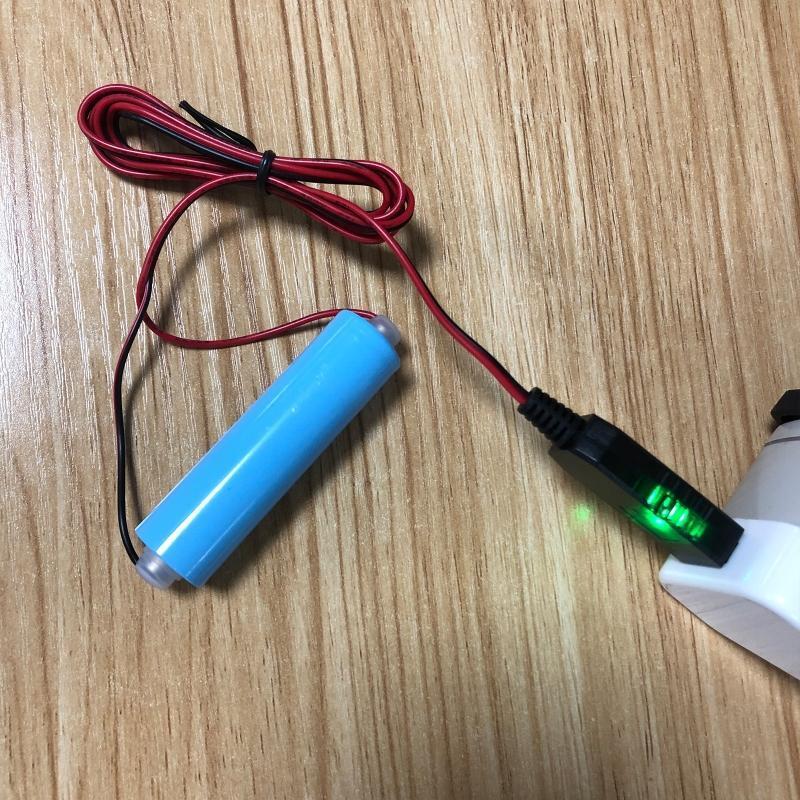 Charger Cable for 3.7V 14500 Battery Rechargeable Battery Magnetic Charging Cord