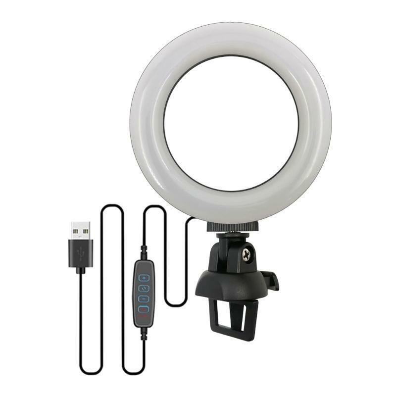 4.5" LED Ring Light Tablet Fill Light 3200-5600K 56 LED Bead for On-line Meeting