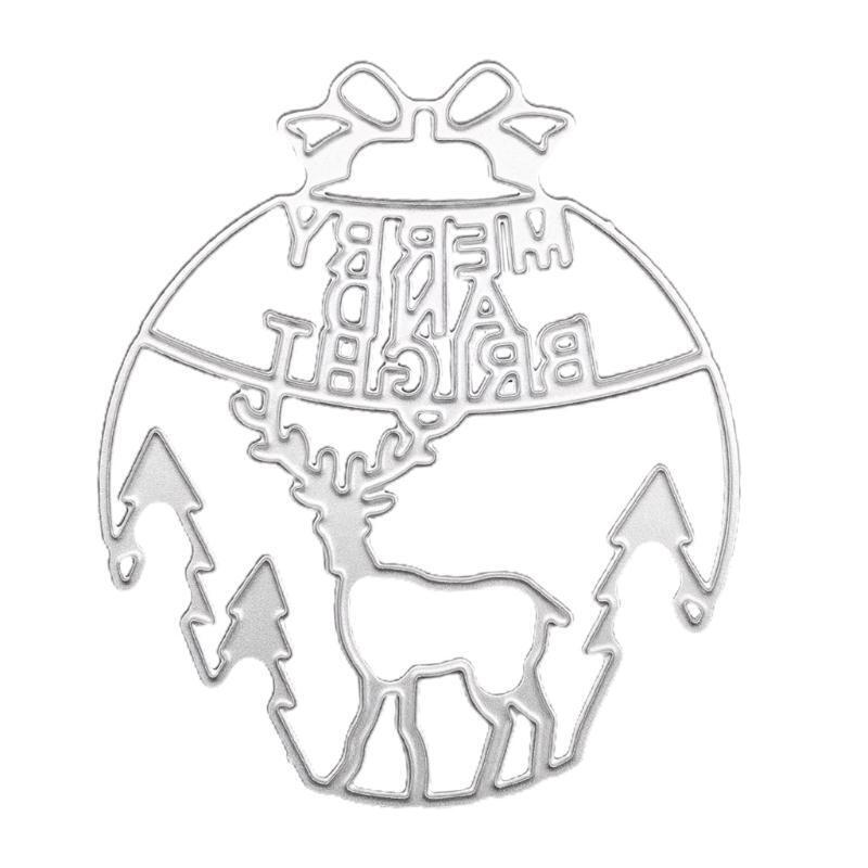 Exquisite Christmas Metal Cutting Die for DIY Christmas Cards Scrapbooking Craft