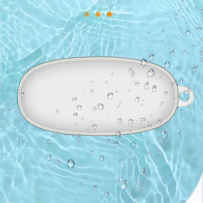 for 1MORE ComfoBuds 2 Shockproof Shell Clear Sleeve Anti-scratch Non-slip Case