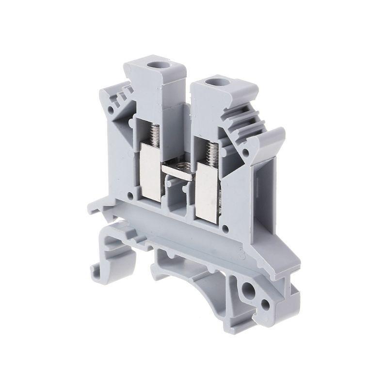 10pcs/set UK-2.5B Terminal Block Screw General Application PCB Din Rail Wiring