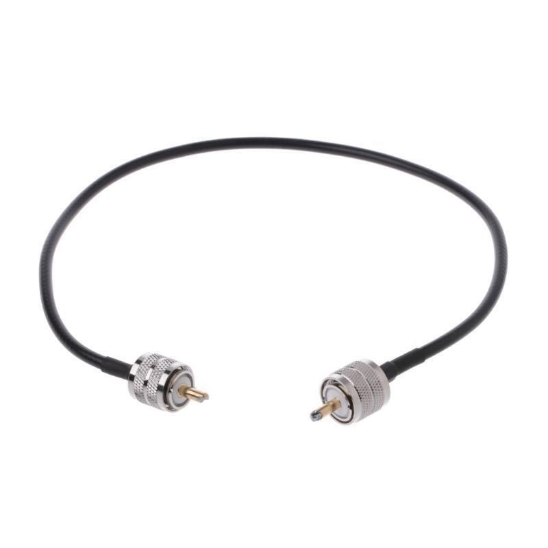 RF Coaxial Cable Connector UHF PL259 Male to UHF Male PL259 RG58 Pigtail Cable